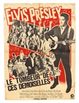 Elvis Presley Original “Le Tombeur De Ces Demoiselles” (Girls Favorite Lover) Movie Poster