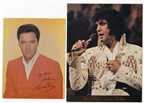 Lot of Elvis Presley 1974 Sahara Tahoe Hotel Souvenir Invitation and Promotional Catalogue