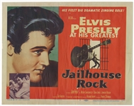 Elvis Presley "Jailhouse Rock" Lobby Card