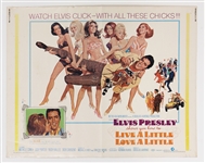 Elvis Presley “Live a Little Love a Little” Original Movie Poster
