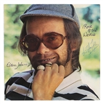 Elton John Vintage Signed “Rock of the Westies” Album (JSA)