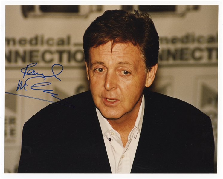 The Beatles Paul McCartney Signed Photograph (REAL)