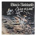 Black Sabbath Band Signed “Live At Last” Album (JSA)