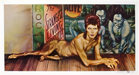 David Bowie “Diamond Dogs” Original Vintage Promotional Poster