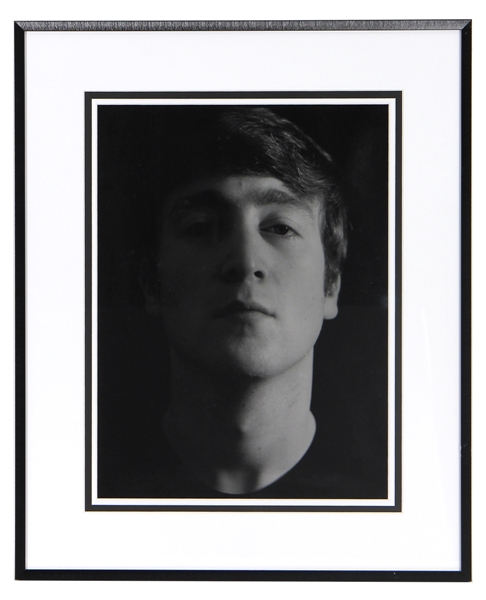 Beatles "John Lennon Portrait" Astrid Kirchherr Signed Original Photograph