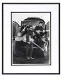 Beatles "The Beatles Truck" Astrid Kirchherr Original Signed Photograph