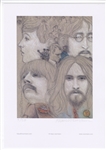 Beatles "Yellow Submarine" Original Klaus Voormann Signed Limited Edition Art Print