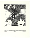 Beatles "Remember" Original Klaus Voormann Signed Limited Edition Artwork