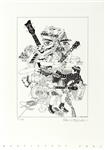 Beatles Abbey Road Original Klaus Voormann Signed Original Artwork
