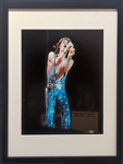 Mick Jagger On Stage 9/9/1973 Empire Pool, Wembley Original Print (Spanish Tony Collection)
