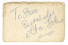 Elton John Vintage Cut Signature (Spanish Tony Collection)