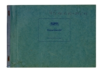 Historic Rare Beatles Original 1962 Star-Club First Residency Account Book