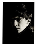 Beatles George Harrison "George Attic" Original Astrid Kirchherr Signed Original Photograph
