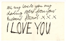 Beatles Stuart Sutcliffe Handwritten & Signed Love Letter to Astrid Kirchherr
