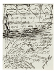 Beatles Stuart Sutcliffe Handwritten Love Letter to Astrid Kirchherr