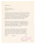 Richard Starkey (Ringo Starr) Signed Letter to Apple Corps Ltd. for Sale of Stock (Caiazzo)