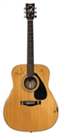 Johnny Cash, John Prine & Arlo Guthrie Signed and Played Acoustic Guitar (REAL)