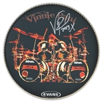 Vinnie Paul Signed Pantera Drumhead