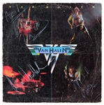 Van Halen Vintage Signed Debut Album (REAL)