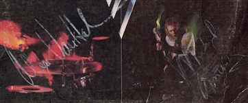 Van Halen Vintage Signed Debut Album (REAL)