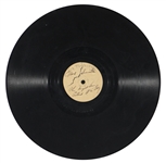 Frank Sinatra Original 12-Inch Acetate For “The Night We Called it a Day” Circa 1942