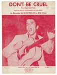 Lot of 8 Vintage Elvis Presley Sheet Music