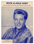 Lot of 8 Vintage Elvis Presley Sheet Music