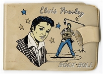 Vintage 1956 Elvis Presley EPE Bifold Wallet