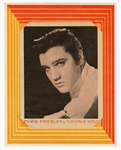 Original 1957 Elvis Presley "Loving You" Tabloid