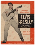 Original 1956 Elvis Presley "Mr. Dynamite" RCA Souvenir Photo Album Book