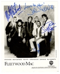 Fleetwood Mac Band Signed Photograph (No Stevie Nicks)