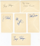 Supertramp Band Signed Autograph Book Pages