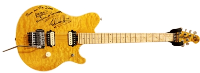 Eddie Van Halen Owned, Signed and Played Ernie Ball Electric Guitar