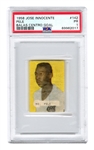 Pele 1958 Jose Innocente Balas Centro Goal #142 True Rookie Card PSA 1 (Pop 2)