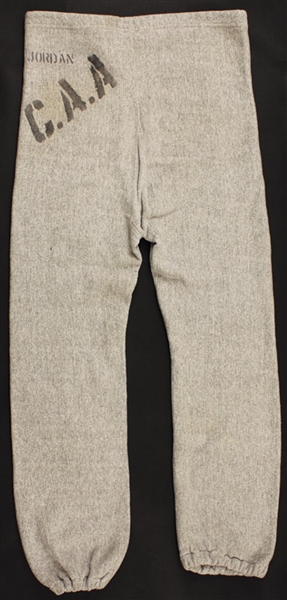 Michael Jordan 1983-1984 Practice Worn North Carolina Sweatpants (NBA Player LOA)