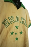 Pele FC Santos Circa 1962 Match Worn & Signed Away Jersey (Ex-Teammate LOA)