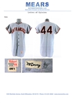 1967 Willie McCovey SF Giants Game-Used Road Flannel Jersey (Outstanding Use) MEARS A10