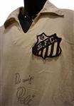 Pele FC Santos Circa 1962 Match Worn & Signed Away Jersey (Ex-Teammate LOA)