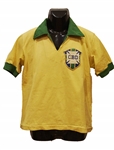 Pele 1963-1966 Match Worn Brazil National Team Jersey (Ex-Teammate LOA)