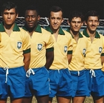 Pele 1963-1966 Match Worn Brazil National Team Jersey (Ex-Teammate LOA)