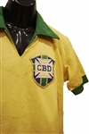 Pele 1963-1966 Match Worn Brazil National Team Jersey (Ex-Teammate LOA)