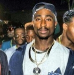 Tupac Shakur Owned and Worn Gold Necklace