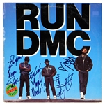 Run DMC Signed “Tougher Than Leather” Album