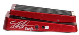 Slash Owned, Stage Used & Signed Custom Gibson 'Slash' Signature Les Paul Rosso Corsa Guitar with Letter from Slash (Photo Matched)