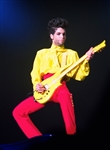 Prince Owned & Stage Played Yellow Schecter Cloud Guitar
