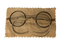 John Lennon Owned & Worn Glasses with Signed Letter from John Lennon Gifting the Glasses! (JSA & REAL)