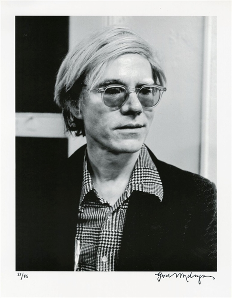 Andy Warhol Original Gerard Malanga Signed 11 x 14 Limited Edition Print
