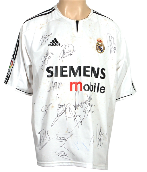Ronaldo Luís Nazário Real Madrid 2003/2004 Team Signed & Match Worn Jersey (JSA)