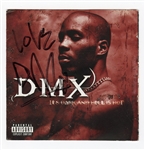 DMX Signed “It’s Dark and Hell is Hot” CD Cover (JSA)