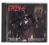 Eazy-E Signed “Eazy-Duz-It” CD Cover (JSA)